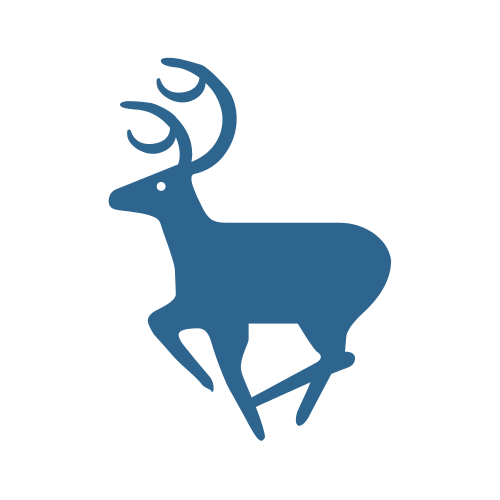 Transparent Kinkasan Video Text Deer Reindeer for Christmas