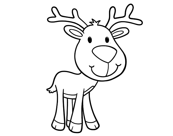 Transparent Deer Red Deer Reindeer White Black And White for Christmas