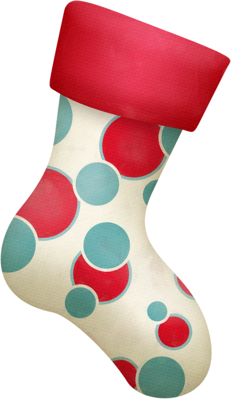 Transparent Christmas Stockings Sock Christmas Christmas Ornament Polka Dot for Christmas