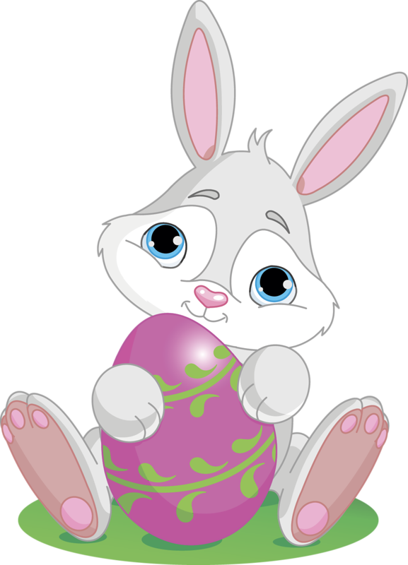 Transparent Easter Bunny Easter Easter Egg Rabbit Pink for Easter