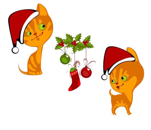 Transparent Cat Kitten Hello Kitty Christmas Ornament Flower for Christmas