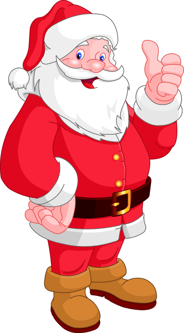 Transparent Santa Claus Christmas Christmas Santa Claus Thumb for Christmas