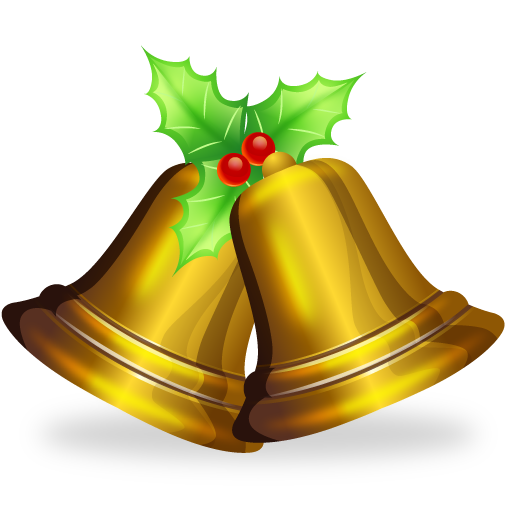 Transparent Bell Christmas Jingle Bell for Christmas