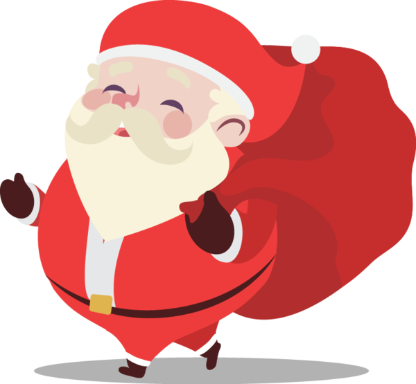 Transparent Santa Claus Rudolph Reindeer Christmas Ornament Christmas for Christmas