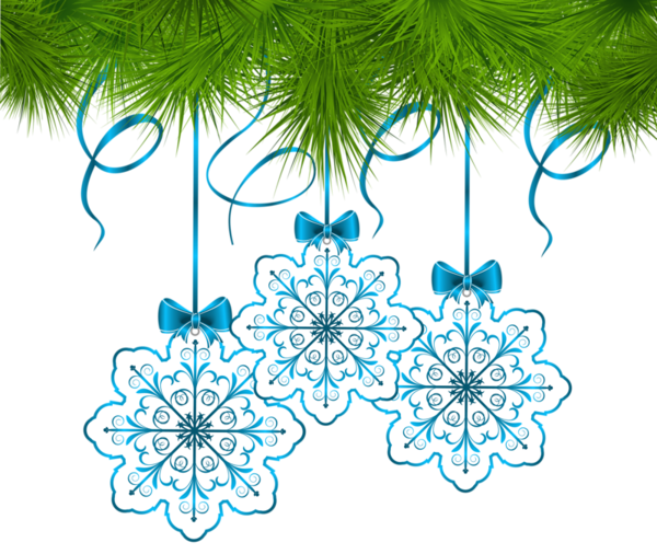 Transparent Christmas Ornament Snowflake Clip Art Christmas Blue Leaf for Christmas