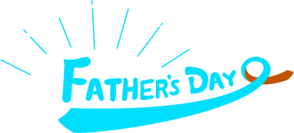 Transparent fathers-day Text Font Line for happy fathers day for Fathers Day