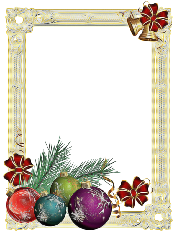 Transparent Christmas Ornament Picture Frames Christmas Day Holiday Ornament Picture Frame for Christmas