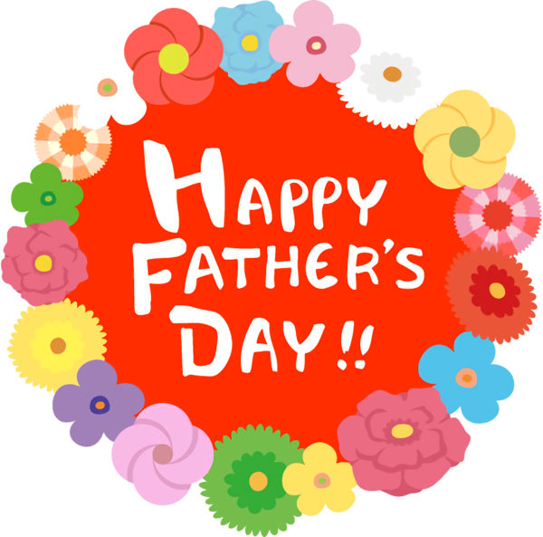 Transparent fathers-day Text Circle Font for happy fathers day for Fathers Day