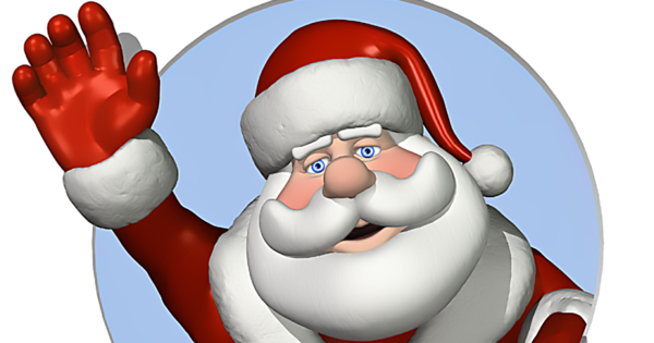 Transparent Santa Claus Christmas Saint Nicholas Day Cartoon for Christmas