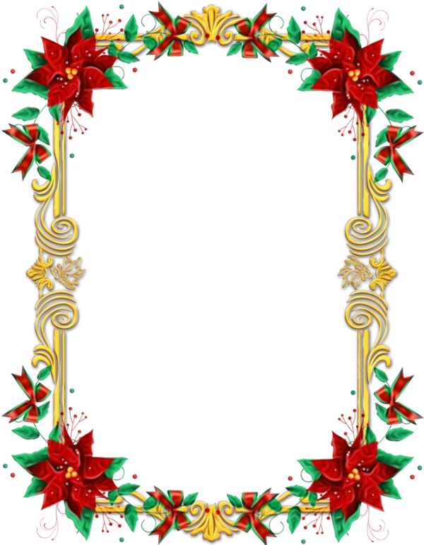 Transparent Christmas Day Vintage Christmas Picture Frames Leaf Christmas Decoration for Christmas