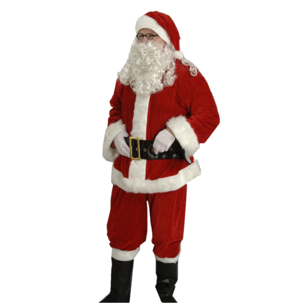 Transparent Santa Claus Christmas Ornament Costume for Christmas