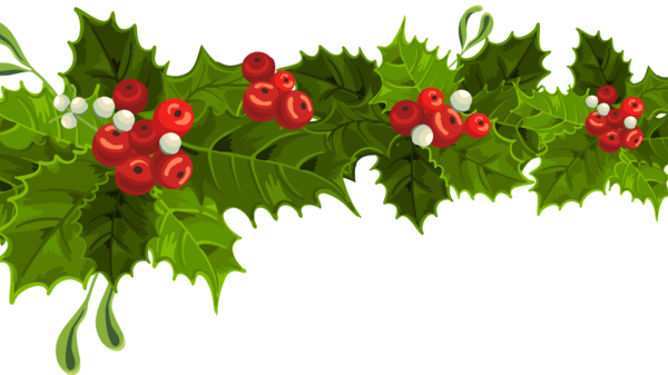 Transparent Mistletoe Christmas Decoration Christmas Plant Flower for Christmas