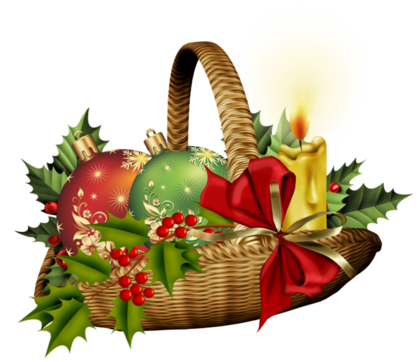Transparent Drawing Christmas Food Gift Baskets Christmas Ornament Fruit for Christmas