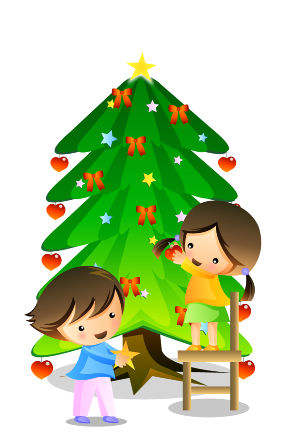 Transparent Child Child Care Infant Christmas Tree Christmas Decoration for Christmas