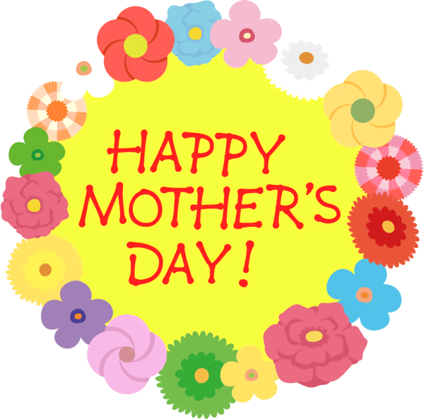 Transparent mothers-day Text Clip art Font for Happy Mother's Day for Mothers Day