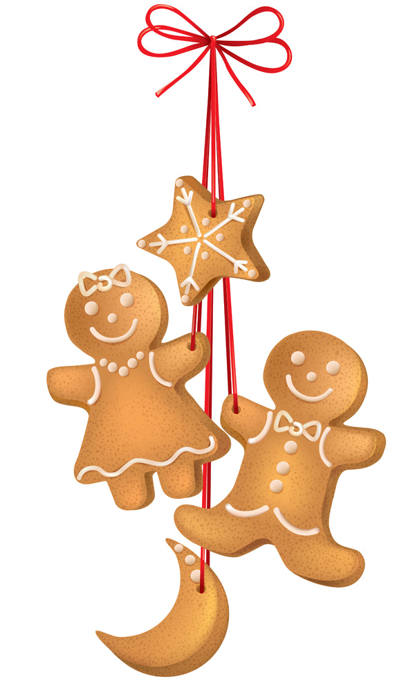 Transparent Gingerbread House Gingerbread Man Gingerbread Food Christmas Ornament for Christmas