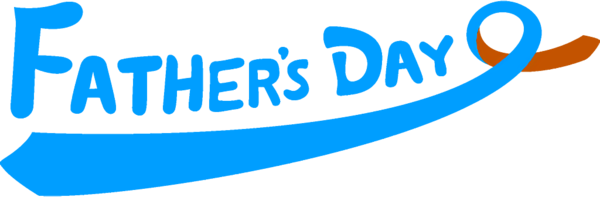 Transparent fathers-day Text Font Logo for happy fathers day for Fathers Day