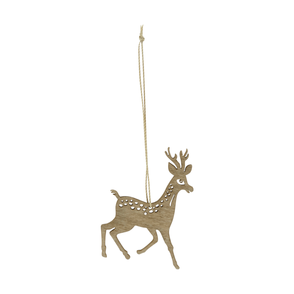 Transparent House Doctor Ornament Christmas Christmas Decoration Deer for Christmas