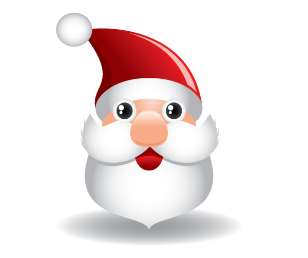 Transparent Santa Claus Reindeer Cartoon Snowman Christmas Ornament for Christmas