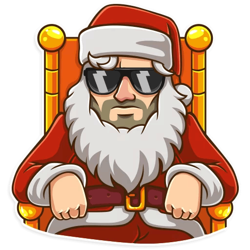 Transparent Santa Claus Christmas Behavior for Christmas