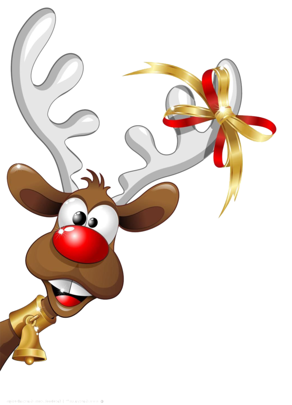 Transparent Santa Claus Christmas Cartoon Christmas Ornament Deer for Christmas