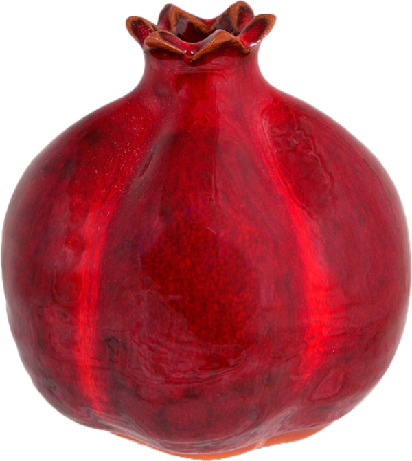 Transparent Pomegranate Christmas Ornament Fruit for Christmas