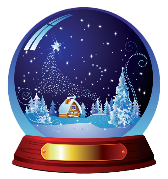 Transparent Snow Globes Christmas Snowman Sphere Christmas Ornament for Christmas