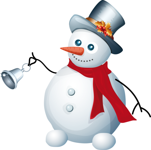 Transparent Snowman Snow Presentation Christmas Ornament for Christmas