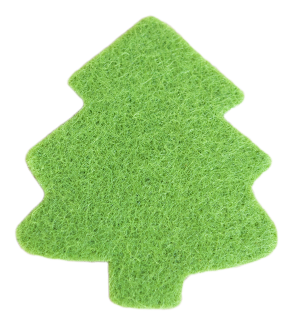 Transparent Paper Christmas Tree Papercutting Tree Lawn for Christmas