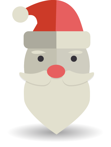 Transparent Santa Claus Christmas Cartoon Snowman Christmas Ornament for Christmas