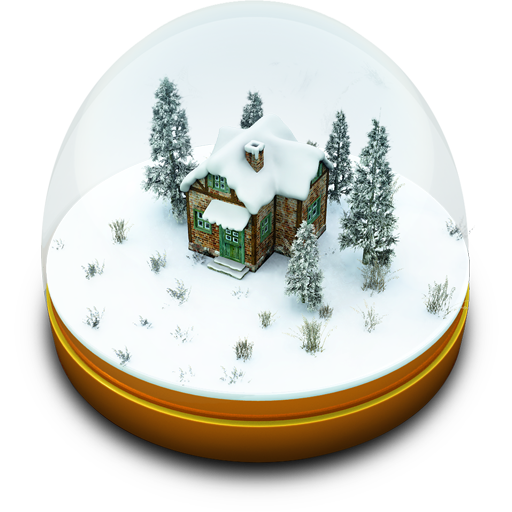 Transparent Globe Christmas Snow Globes Christmas Ornament Winter for Christmas