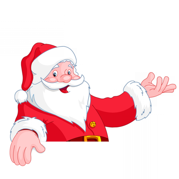 Transparent Santa Claus Christmas Santa Suit Christmas Ornament Thumb for Christmas