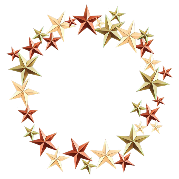 Transparent Christmas Ornament Line Christmas Day Star for Christmas
