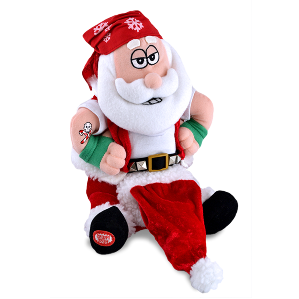 Transparent Santa Claus Mrs Claus Christmas Ornament Toy for Christmas
