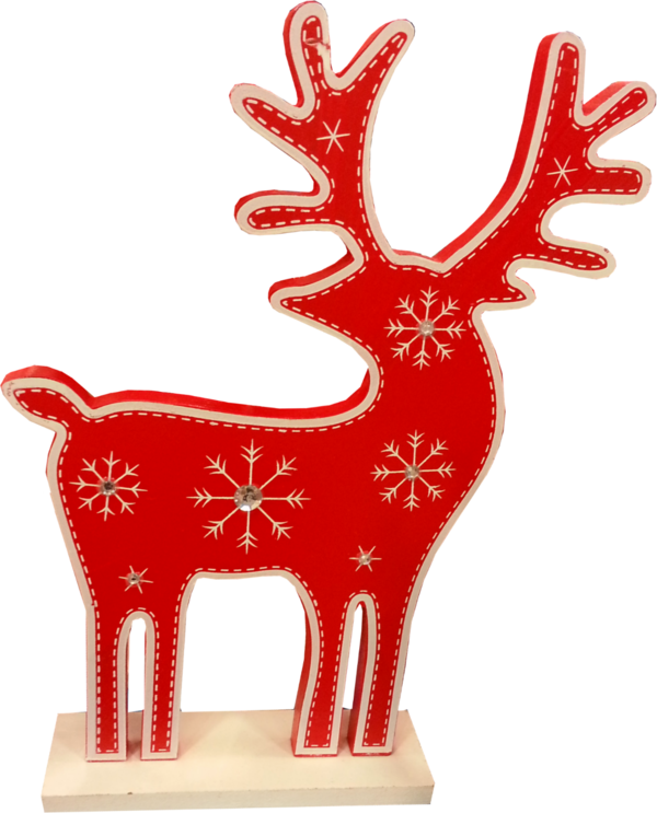 Transparent Deer Reindeer Christmas Christmas Decoration for Christmas