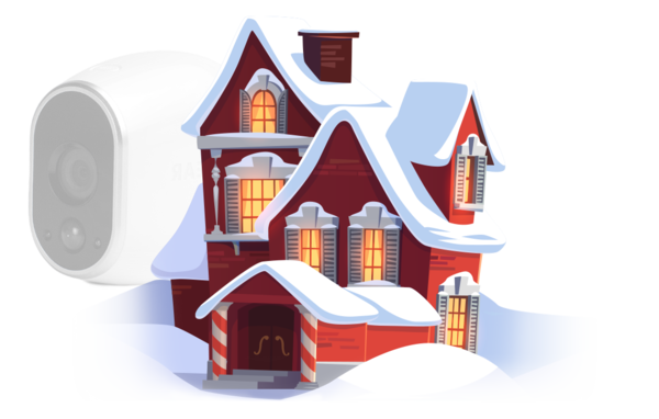 Transparent Santa Claus Snow Globes Christmas House Real Estate for Christmas