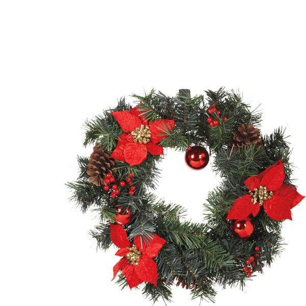 Transparent Wreath Christmas Ornament Christmas Day Christmas Decoration for Christmas