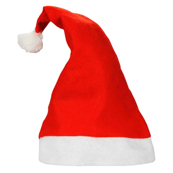 Transparent Santa Claus Christmas Day Hat Headgear for Christmas
