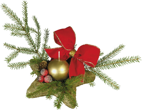 Transparent Christmas Toy Christmas Ornament Fir Pine Family for Christmas