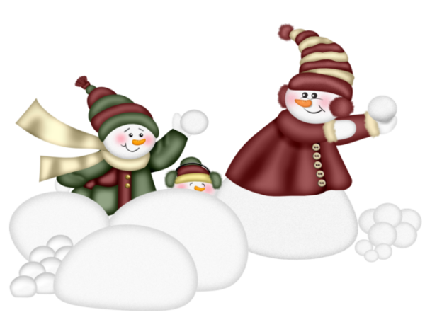 Transparent Snowman Snow Cartoon Flightless Bird for Christmas