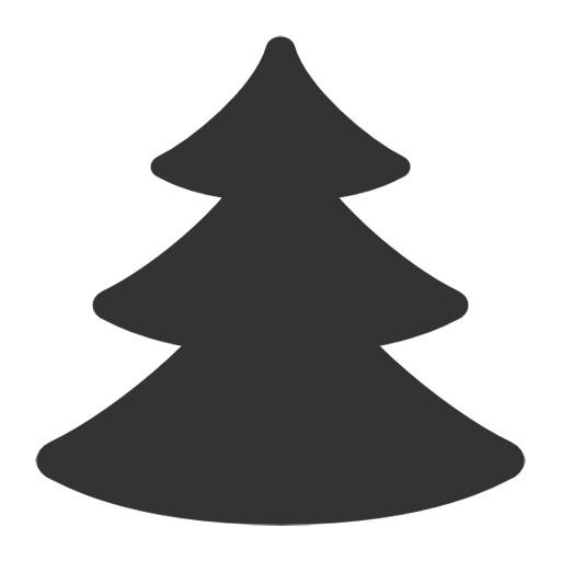 Transparent Evergreen Tree Pine Christmas Tree Black And White for Christmas