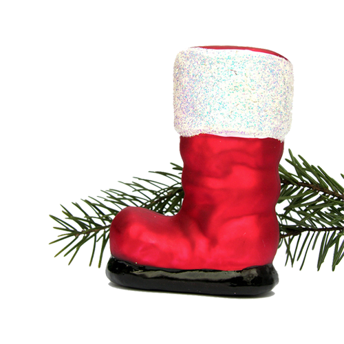 Transparent Shoe Snow Boot Christmas Christmas Decoration Boot for Christmas