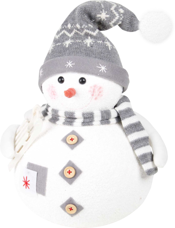 Transparent Snowman Kartka December Christmas Ornament for Christmas