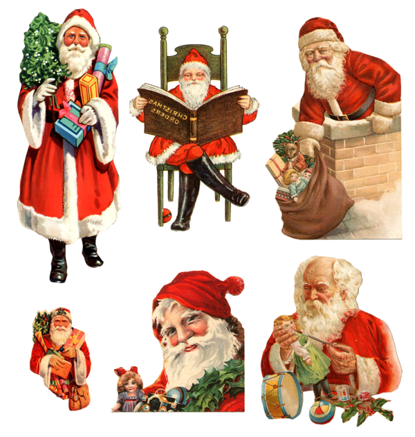 Transparent Ded Moroz Snegurochka Santa Claus Christmas Ornament Christmas Decoration for Christmas