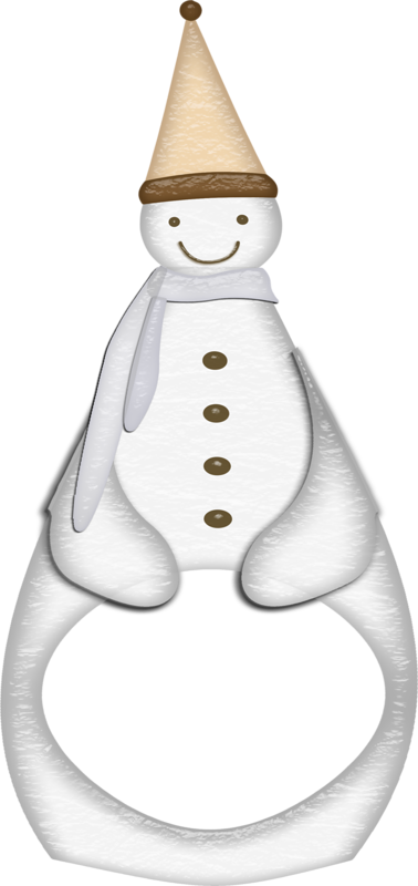 Transparent Snowman Cartoon Hat Christmas Ornament for Christmas