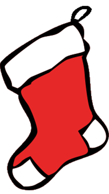 Transparent Christmas Stockings Stocking Sock Line Area for Christmas
