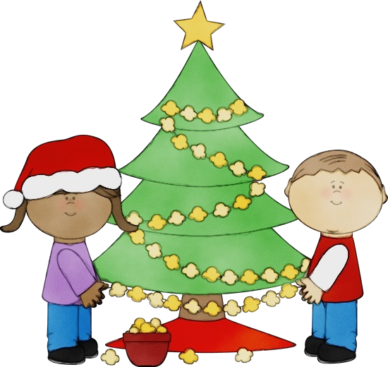 Transparent Christmas Day Child Clip Art Christmas Christmas Tree Cartoon for Christmas