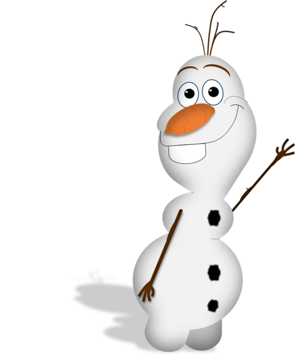 Transparent Bird Beak Cartoon Snowman Christmas Ornament for Christmas