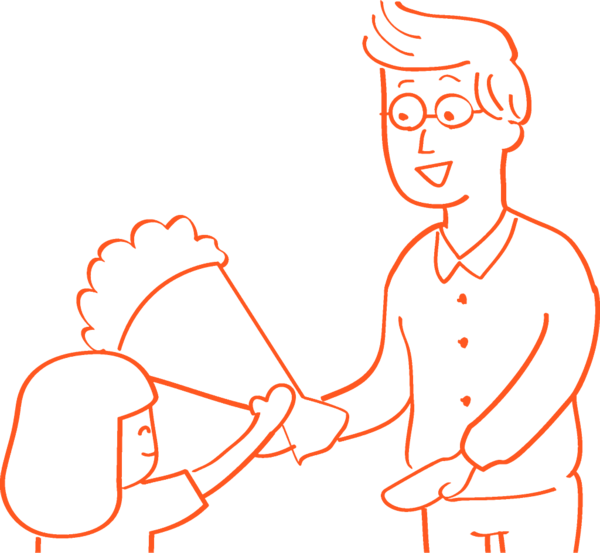Transparent Fathers Day Line art White Face for fathers day cartoon for Fathers Day