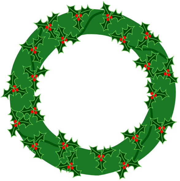 Transparent Wreath Christmas Christmas Decoration Fir Pine Family for Christmas